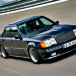 1986 Mercedes AMG Hammer (On Track) POSTER 24 X 36 Inches SWEET!