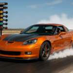 2007 Chevrolet Corvette Z06 Bronze Dragstrip POSTER 24 X 36 INCH SWEET!