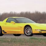 2013 CHEVROLET CORVETTE Z06 (YELLOW) POSTER 24 X 36 INCH SWEET LOOKING!