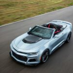 2018 Chevrolet Camaro Convertible ZL1 Top View POSTER 24 X 36 INCH SWEET!