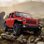 2024 Jeep Wrangler Rubicon (Red-Rocks) POSTER 24 X 36 INCH Looks Awesome!