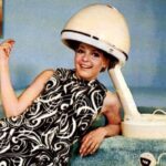 A Hi-Fi radio hair dryer combo in 1968 POSTER 24 X 18 Inches Nice Wall Art!