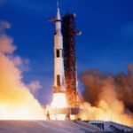 APOLLO 15 ROCKET LIFTOFF POSTER 24 X 36 INCH AMAZING LOOKING!