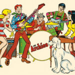 Archie And The Gang Vintage Comics 24 X 18 Inches Sweet!