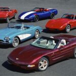 Chevrolet Corvettes C1 C2 C3 C4 C5 POSTER 24 X 36 Inches SWEET!