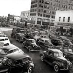 Congress Avenue & 6th Street Austin TX 1945 POSTER 24 X 18 Inches NICE! Wall Art