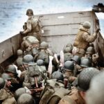 D DAY LANDING CRAFT (HIGGINS BOAT) NORMANDY ATTACK WWII POSTER 24 X 36 Inches