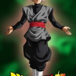 Dragon Ball Super Goku Black Rose Glow Floating POSTER 24 X 18" SWEET!