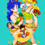 Dragon Ball Z Lunch Nice and Naughty POSTER 24 X 18" SWEET!