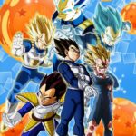 Dragon Ball Z Super Vegeta Evolution to Blue POSTER 24 X 18" SWEET!
