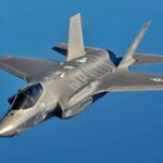 F-35 Lightning II (Blue Skies) POSTER 24 X 36 Inches U.S. Military Aircraft