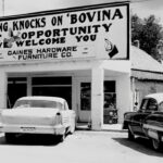 Gaines Hardware and Furniture store Bovina Texas  POSTER 24 X 18 Inches Wall Art