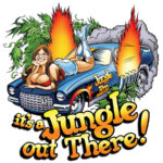 JUNGLE PAM JUNGLE JIM POSTER 24 X 24 Inches Looks Awesome! NHRA DRAG RACING