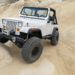 Jeep Wrangler YJ White POSTER 24 X 36 INCH Looks Awesome!