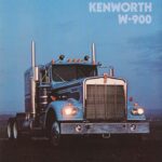 Kenworth W900 70s POSTER 24 X 18 INCHES Big Rig