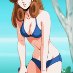 Macross Misa Putting on Jeans POSTER 24 X 18 INCH ANIME Nice