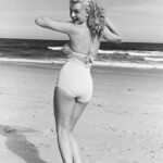 Marilyn Monroe Norma Jean Baker On Beach POSTER 24 X 18 Inches Nice!
