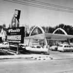 McDonalds Building 60s (Old Style Restaurant) POSTER 24 X 36 Inches