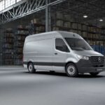 Mercedes Benz Sprinter (Panel Van) High Tech Sliver POSTER 24 X 36 Inches Sweet!