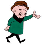 Mr. Magoo Vintage Cartoon 24 X 18 Inches Sweet!