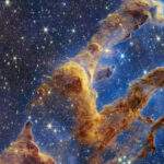 PILLARS OF CREATION WEBB TELESCOPE POSTER 24 X 36 INCH AMAZING LOOKING!