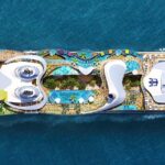 Royal Caribbean Icon of the Seas (Aerial) POSTER 24 X 36 Inches Nice!