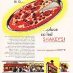 Shakey's Pizza Ad 1966 POSTER 24 X 18 Inches Nice Wall Art