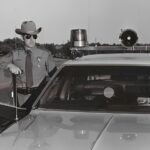 Texas Highway Patrolman 1970s POSTER 24 X 18 Inches ART