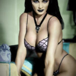 The Munsters Yvonne DeCarlo Lily Munster 24 X 18 Inches Sweet!