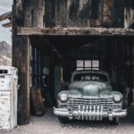 1947 Cadillac Fleetwood (Barn) POSTER 24 X 24 INCH Nice Wall Art!
