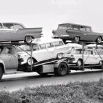 1957 Ford Fairlane 500s Skyliner & Wagons Transport POSTER 13 X 19 INCH POSTER