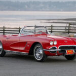 1962 Chevrolet Corvette 327 RED POSTER 24 X 36 INCHES SWEET!