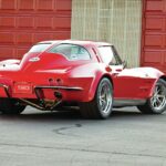1963 split window Corvette POSTER 24 X 36 INCH