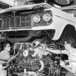 1964 Chevrolet Assembly (Engine) POSTER 24 X 18 INCHES Vintage!