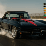 1964 Chevrolet Corvette Convertible Dragstrip POSTER 24 X 36 INCH Sweet!