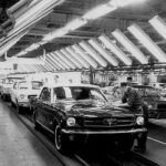 1966 Ford Assembly Line POSTER 24 X 18 INCHES Vintage!