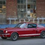 1966 Shelby Mustang GT350 Red POSTER 24 X 36 INCH SWEET!
