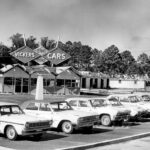 1967 USED CAR LOT Old Cars POSTER 24 X 18 INCH Looks Sweet!