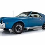 1968 AMC AMX (BLUE ANGLE) POSTER 24 X 36 INCH SWEET!