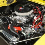 1969 Chevy Camaro SS 454 ENGINE Poster 24X36 Muscle Car Art Collector Item Rare