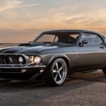 1969 Ford Mustang Mach 1 (front-Side) POSTER 24 X 36 INCH