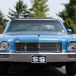 1970 CHEVROLET MONTE CARLO SS (FRONT BLUE) POSTER 24 X 36 INCH SWEET!