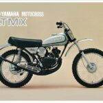 1973 Yamaha 100 LTMX Ad Motocross Motorcycle POSTER 24 X 36 INCH Sweet!