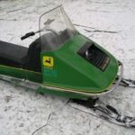 1974 John Deere 500 Snowmobile SLED Poster 24 X 18 Inch SWEET!