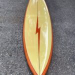 1975 Gerry Lopez Lightning Bolt Surfboard POSTER 24 X 18" Wall Art