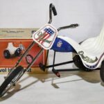 1976 EVEL KNIEVEL Hot Seat Ad POSTER 24 X 18 Inches Nice