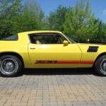 1978 Camaro Z28 (Side Yellow) POSTER 24 X 36 INCH Looks Sweet!