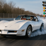 1978 Chevrolet Corvette 4-Speed White Dragstrip POSTER 24 X 36 INCH Sweet!