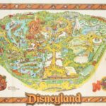 1978 DISNEYLAND (REPRODUCTION) POSTER 24 X 36 INCH Looks GREAT!