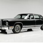 1979 Lincoln Continental Town Car Black POSTER 24 X 36 INCH Looks Sweet!
